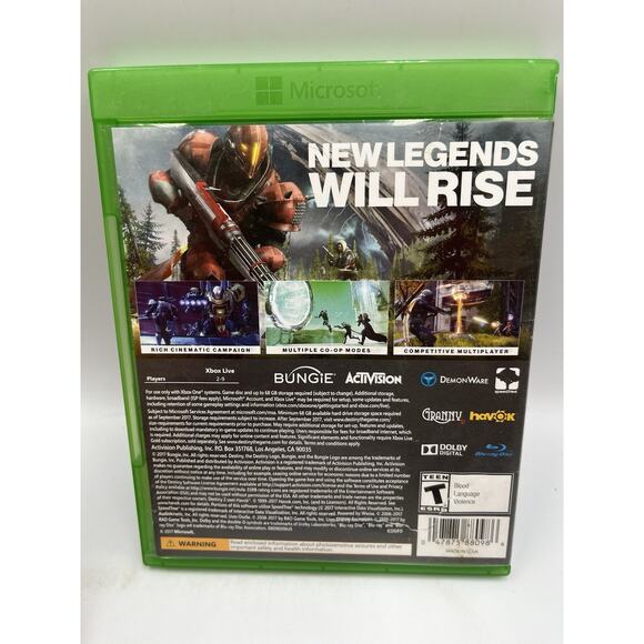 Destiny 2 (Microsoft Xbox One) Tested - Free Shipping! - Picture 2 of 7